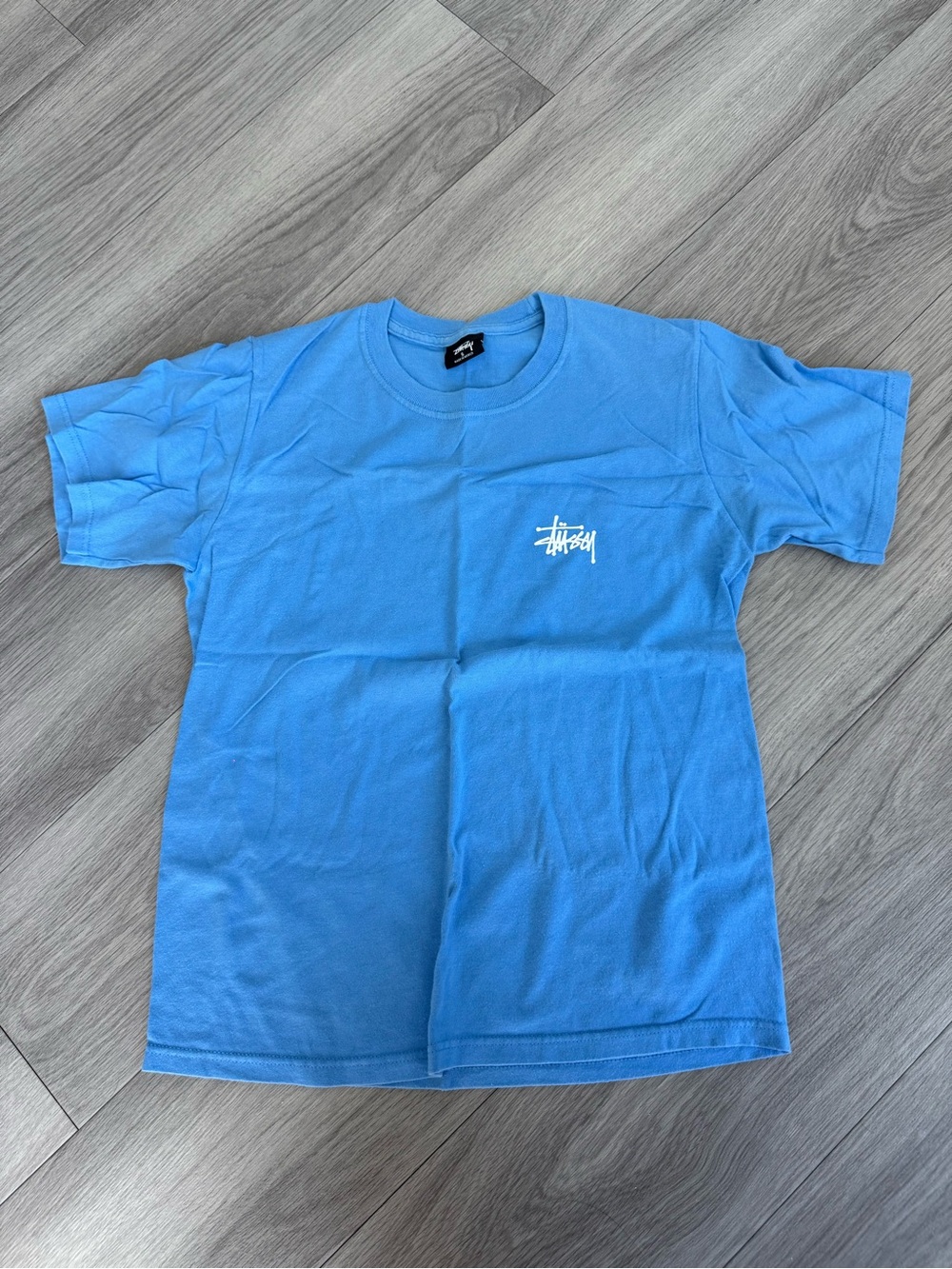 Stussy Blue Logo Tee